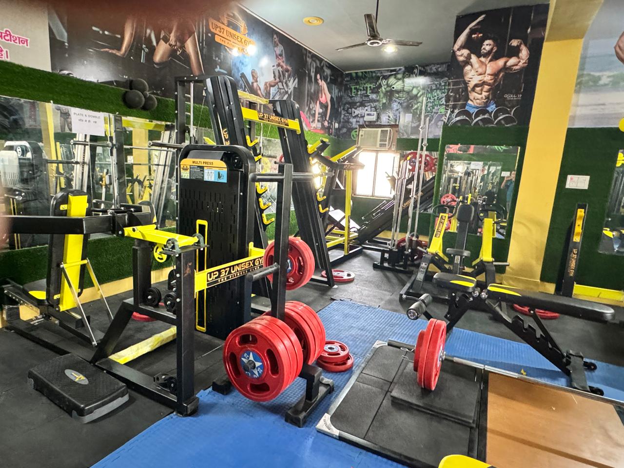 UP37 Gym Interior - Equipment Area